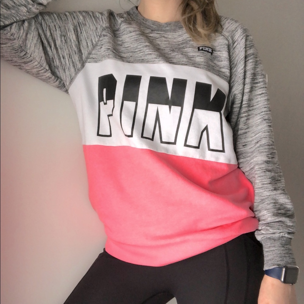 Victoria Secret PINK Oversized Crew Neck